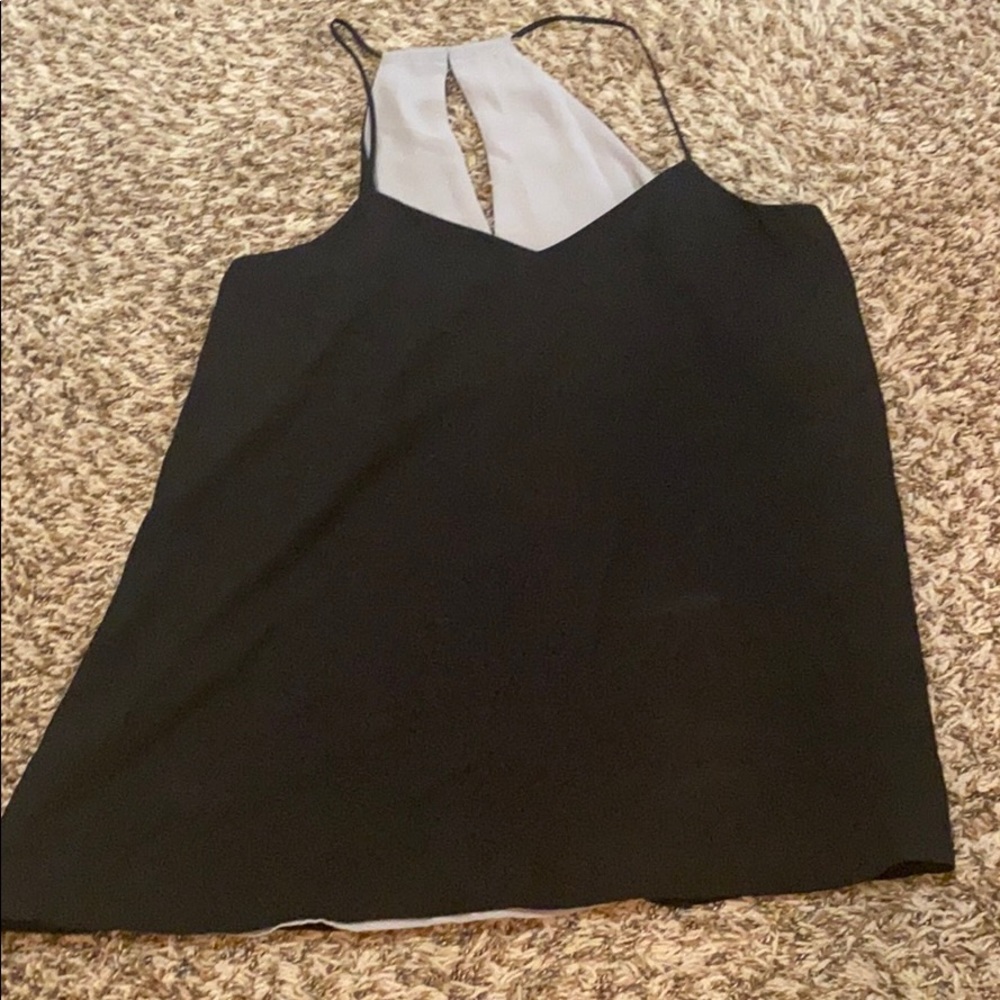 Express reversible tank black and grey
